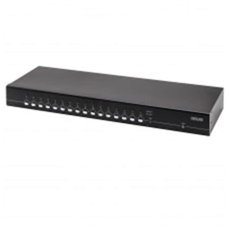 Syba 16-Port USB PS-2 Combo KVM Switch SY-KVM50084